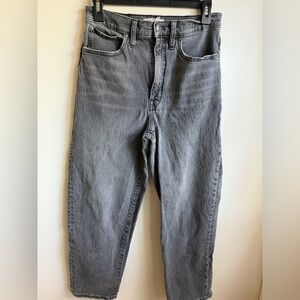Madewell High Rise Women Jeans - Gray